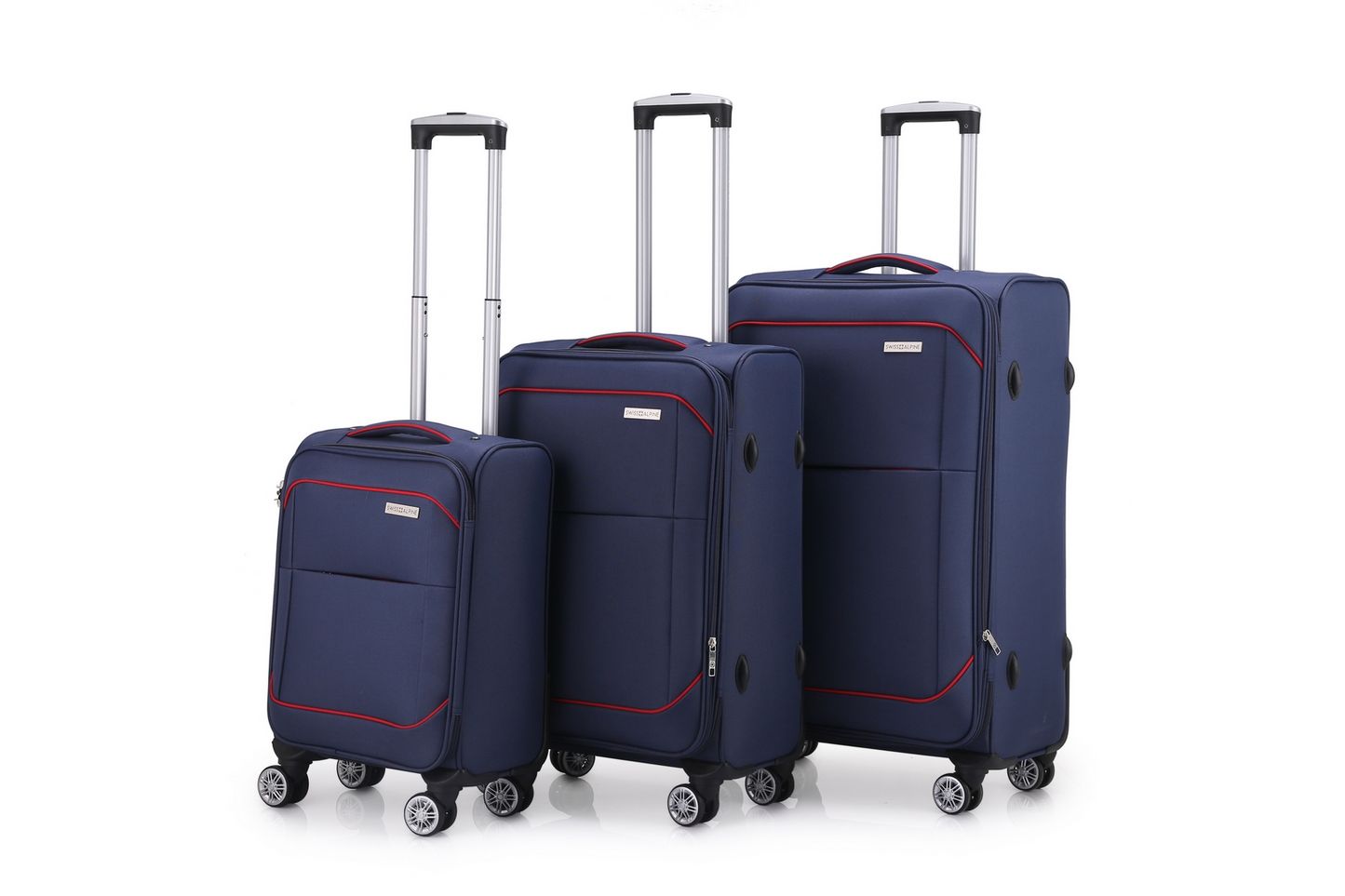 סט 3 מזוודות סוויס Swiss Alpine 2.0 soft