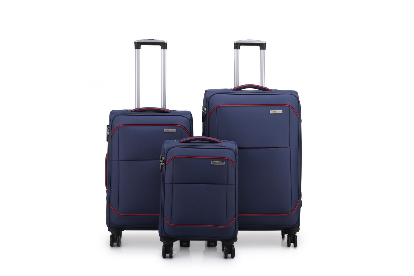 סט 3 מזוודות סוויס Swiss Alpine 2.0 soft