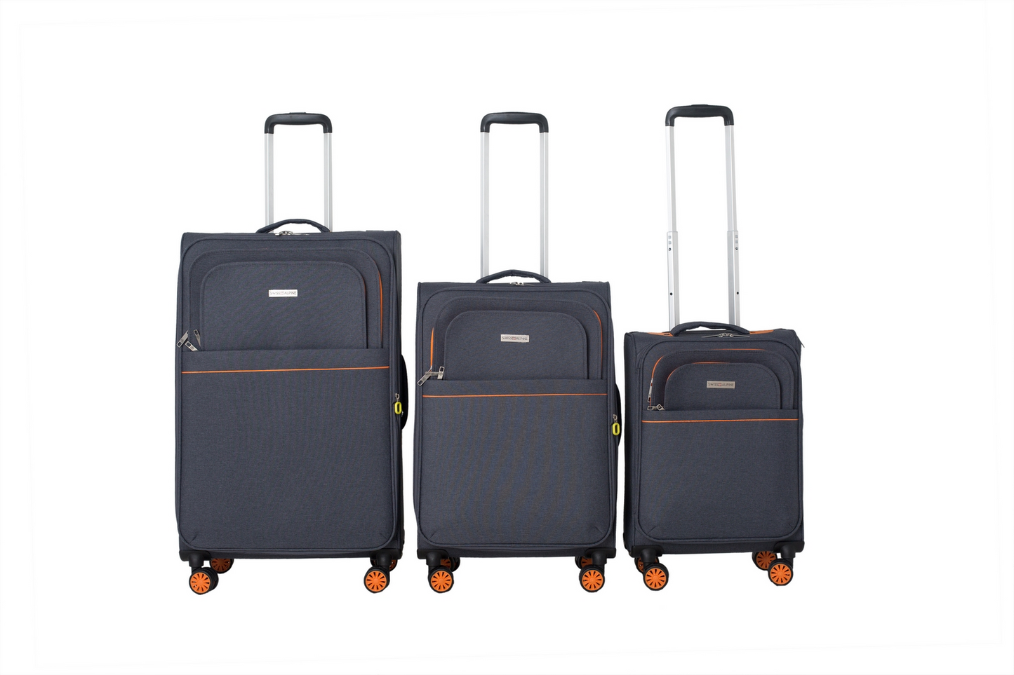 סט 3 מזוודות סוויס Swiss Alpine soft
