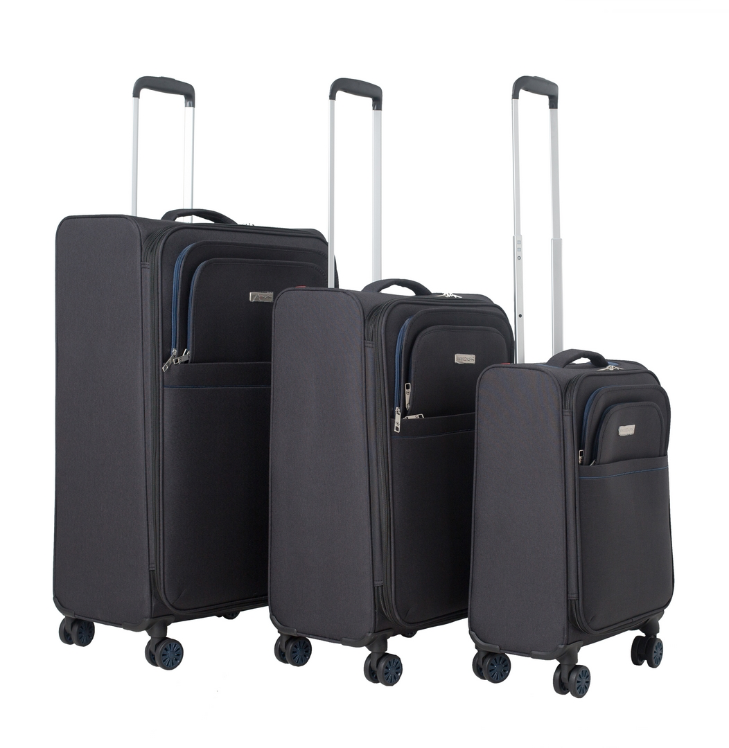 סט 3 מזוודות סוויס Swiss Alpine soft