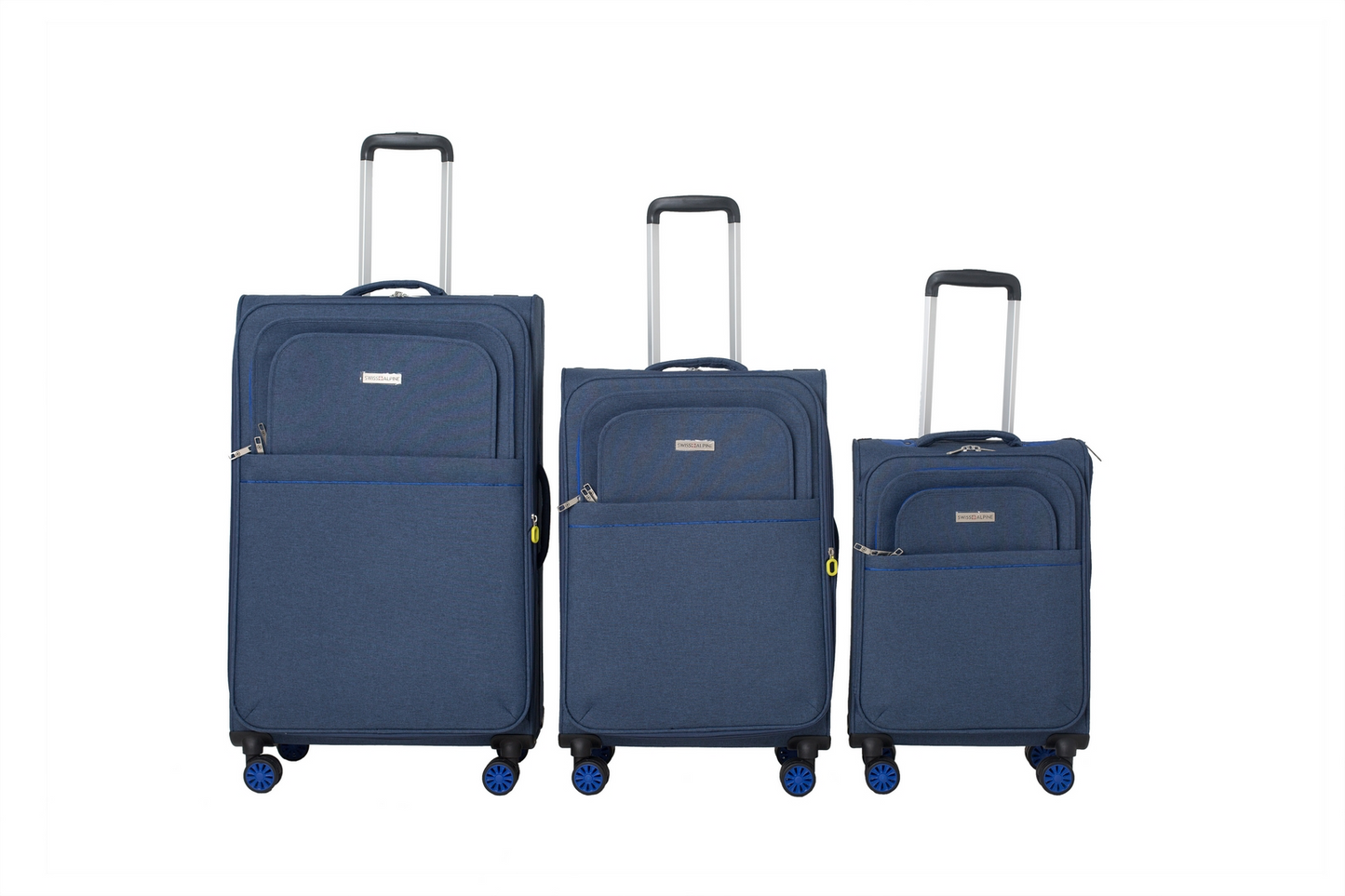 סט 3 מזוודות סוויס Swiss Alpine soft
