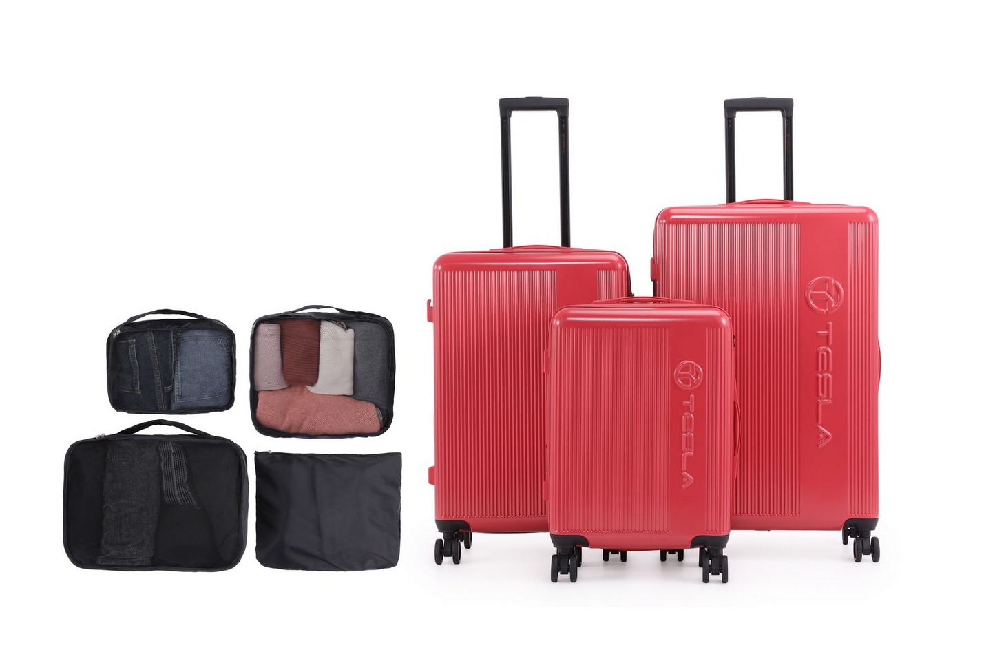 סט 3 מזוודות Tesla Colorado