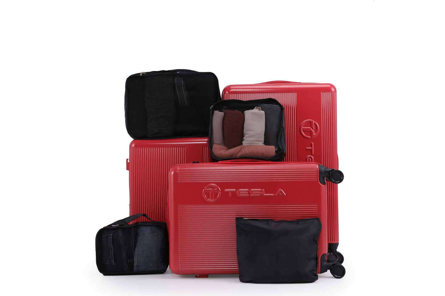 סט 3 מזוודות Tesla Colorado