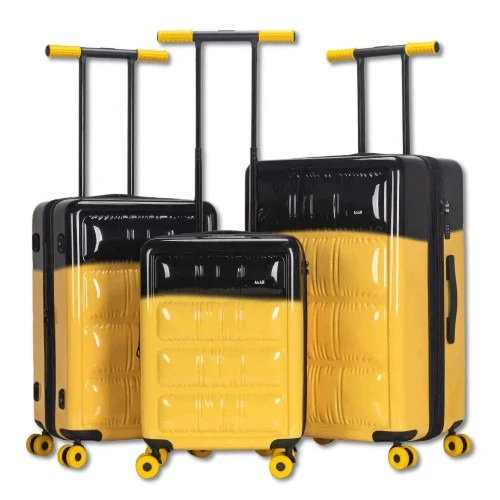 סט מזוודות מקוריות מתרחבות במהדורה מיוחדת מבית האופנה הבריטי Kate Hill London דגם Manchester