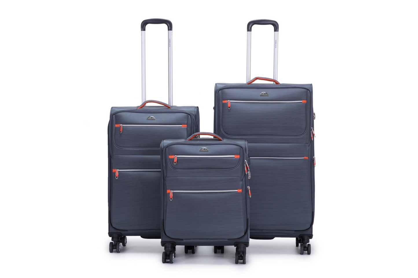 סט מזוודות פרימיום - סט 3 מזוודות מבד איכותי של המותג HIMALAYA דגם MAKALU SOFT