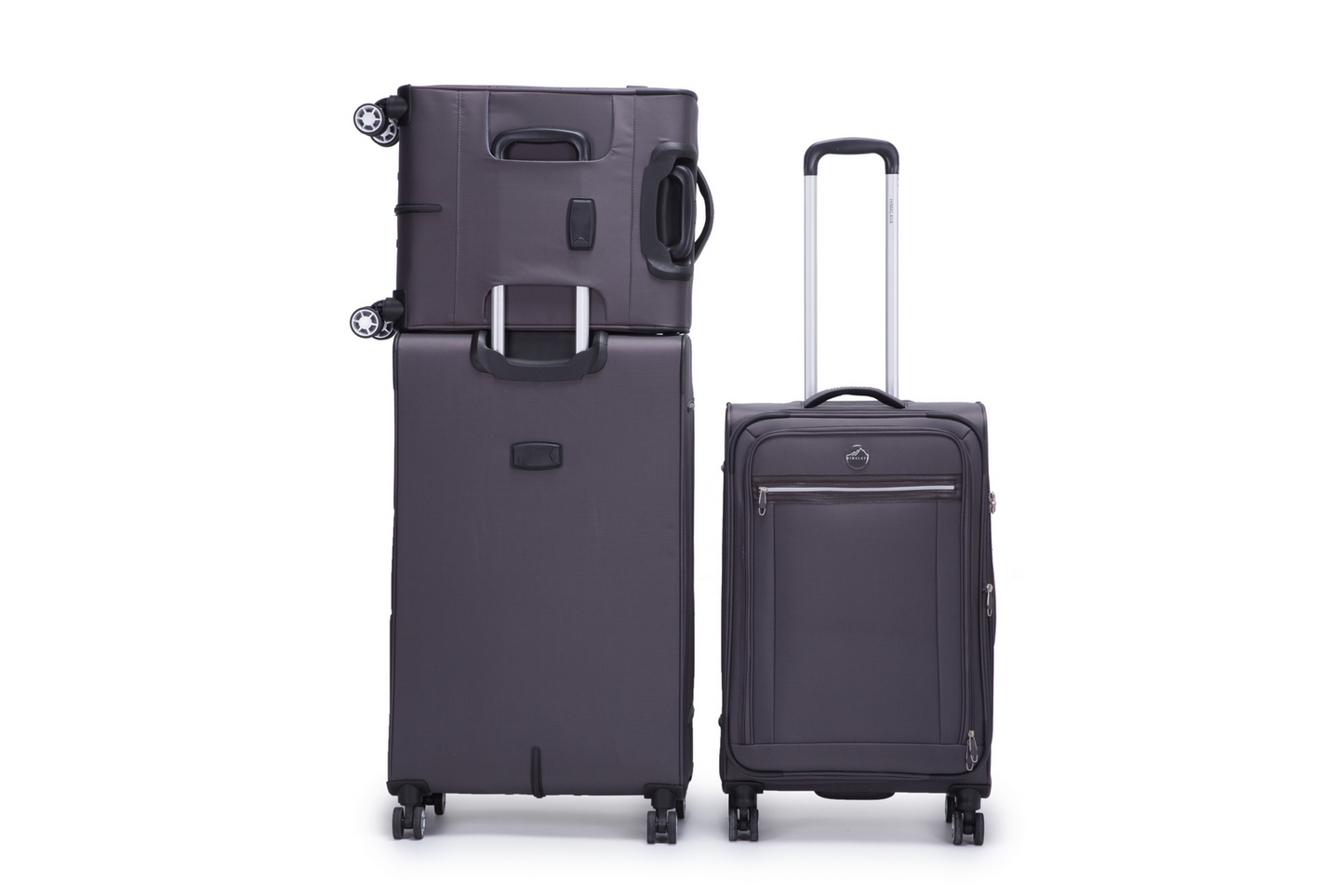 סט מזוודות יוקרה - סט 3 מזוודות עמידות מבד של המותג HIMALAYA דגם EVEREST SOFT