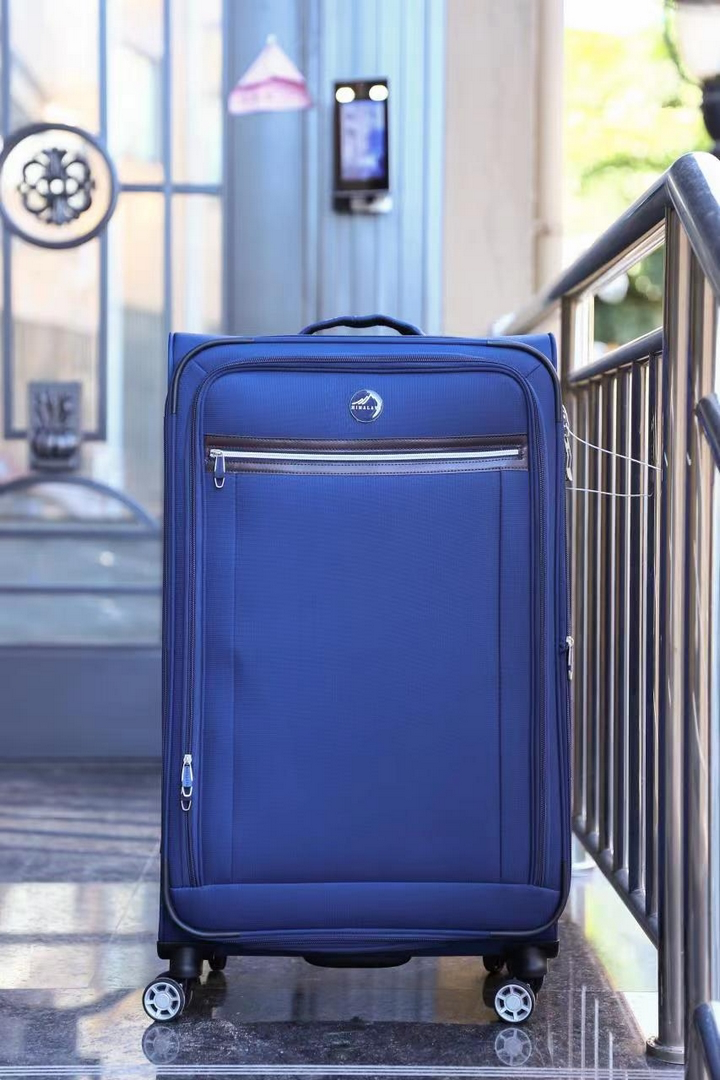 סט מזוודות יוקרה - סט 3 מזוודות עמידות מבד של המותג HIMALAYA דגם EVEREST SOFT