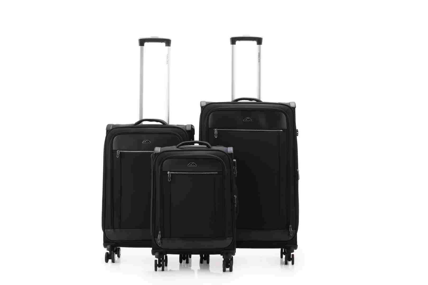 סט מזוודות יוקרה - סט 3 מזוודות עמידות מבד של המותג HIMALAYA דגם ANAPURNA