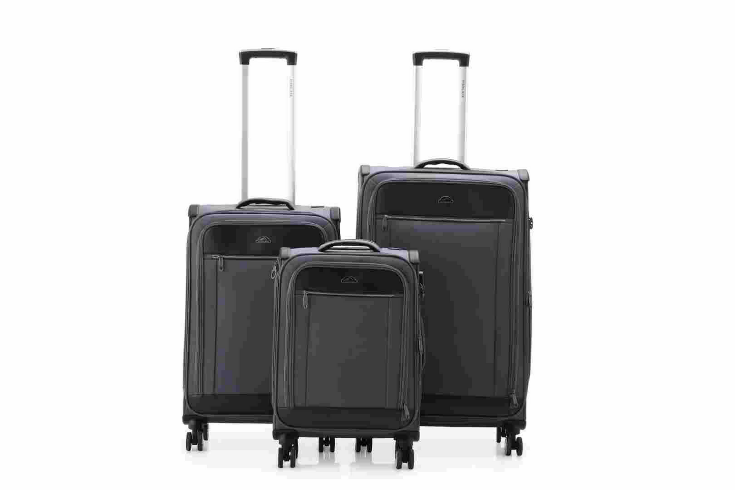 סט מזוודות יוקרה - סט 3 מזוודות עמידות מבד של המותג HIMALAYA דגם ANAPURNA