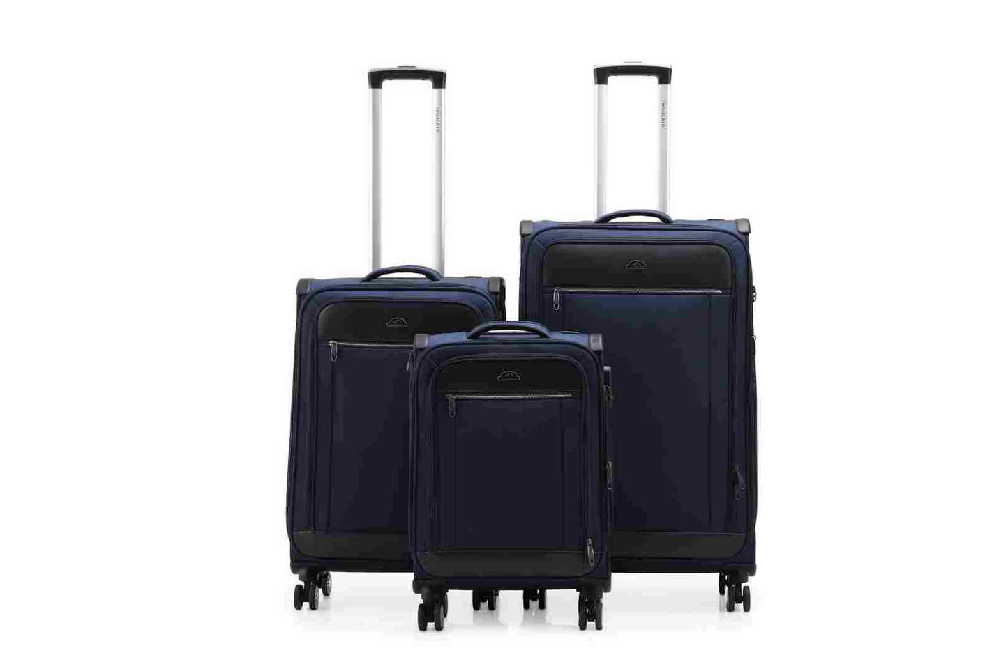 סט מזוודות יוקרה - סט 3 מזוודות עמידות מבד של המותג HIMALAYA דגם ANAPURNA