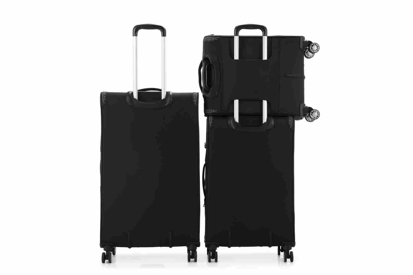 סט מזוודות יוקרה - סט 3 מזוודות עמידות מבד של המותג HIMALAYA דגם LHOTSE