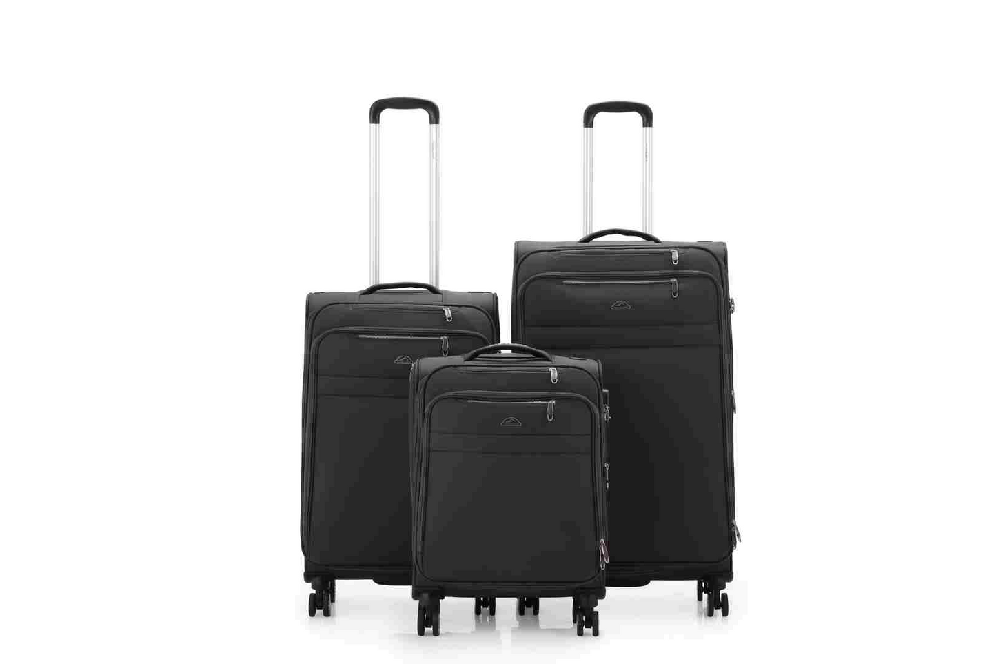 סט מזוודות יוקרה - סט 3 מזוודות עמידות מבד של המותג HIMALAYA דגם LHOTSE