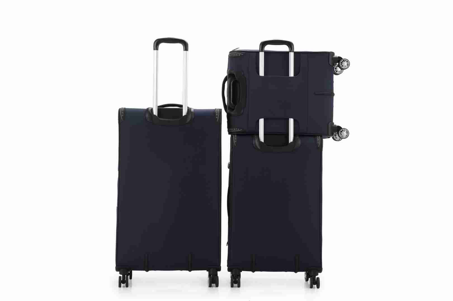 סט מזוודות יוקרה - סט 3 מזוודות עמידות מבד של המותג HIMALAYA דגם LHOTSE