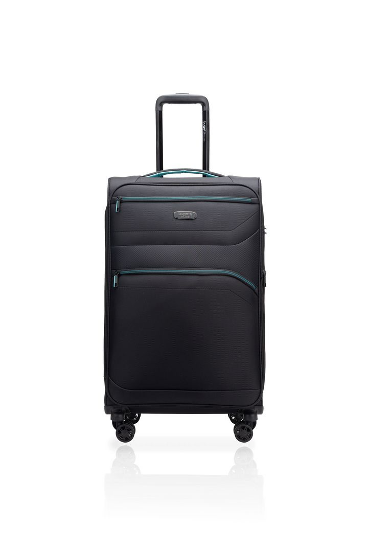 סט 3 מזוודות בד Bugatti Milano San Lorenzo