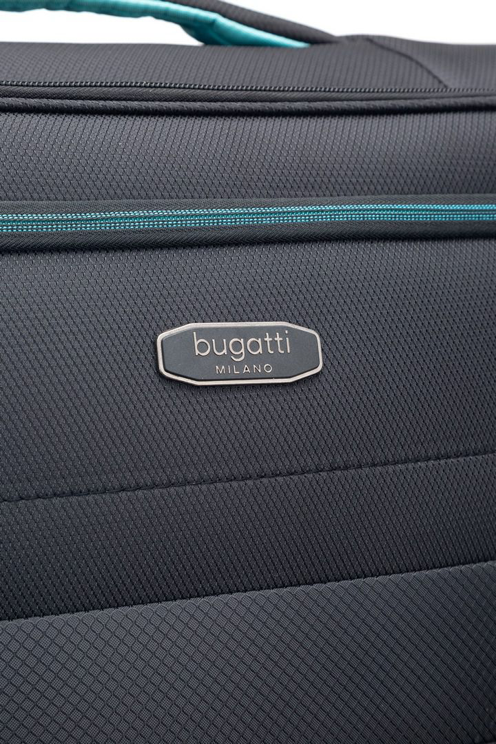 סט 3 מזוודות בד Bugatti Milano San Lorenzo