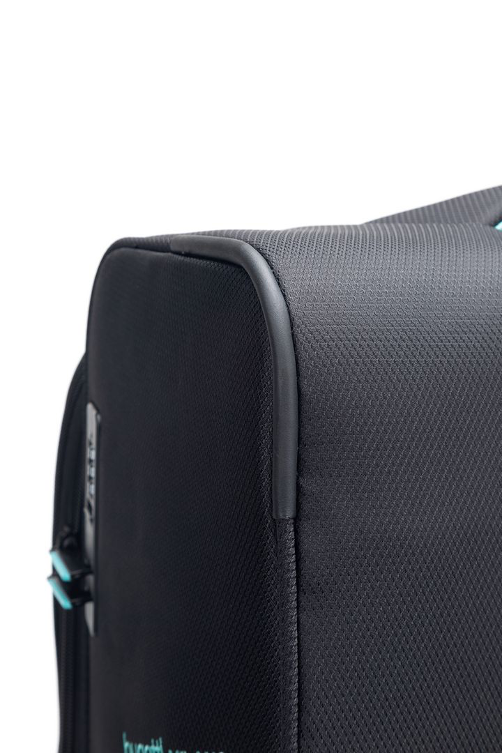 סט 3 מזוודות בד Bugatti Milano San Lorenzo