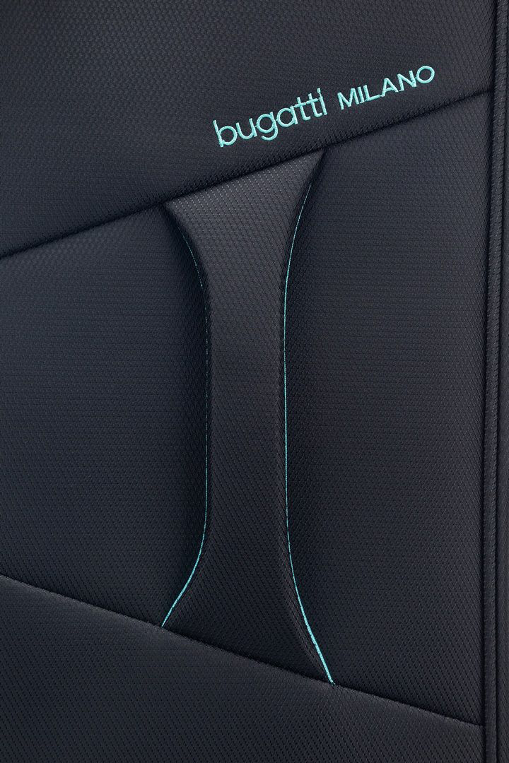 סט 3 מזוודות בד Bugatti Milano San Lorenzo