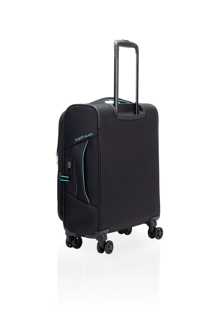 סט 3 מזוודות בד Bugatti Milano San Lorenzo