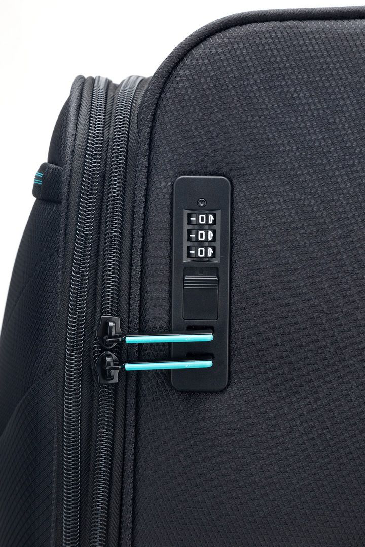 סט 3 מזוודות בד Bugatti Milano San Lorenzo