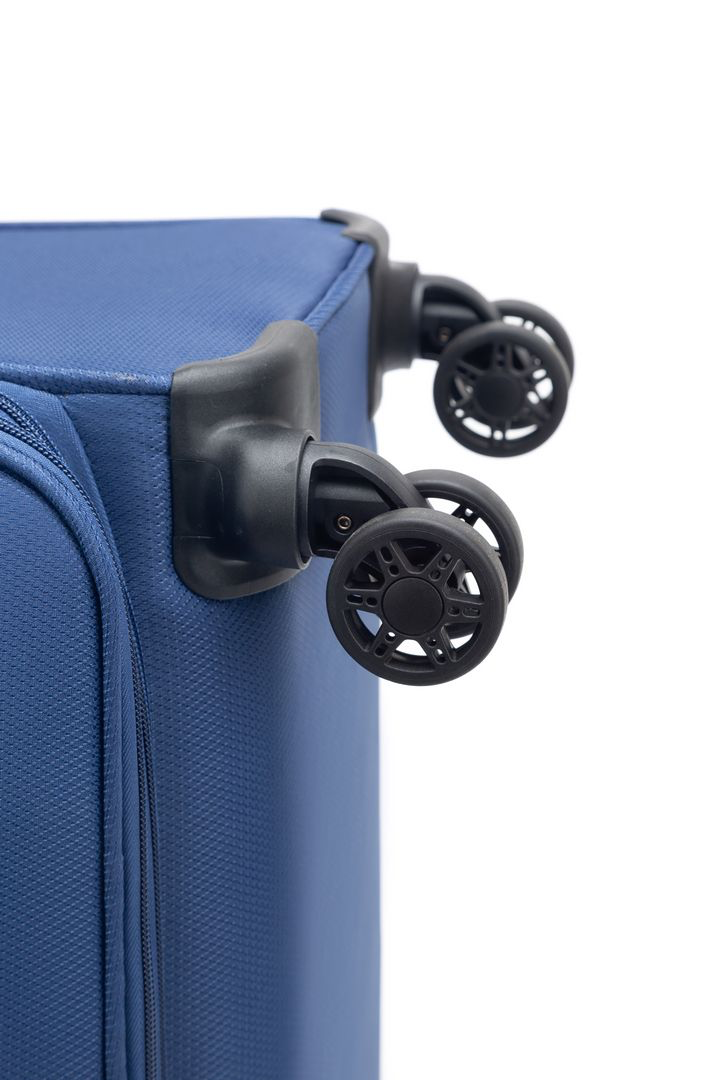 סט 3 מזוודות בד Bugatti Milano San Lorenzo