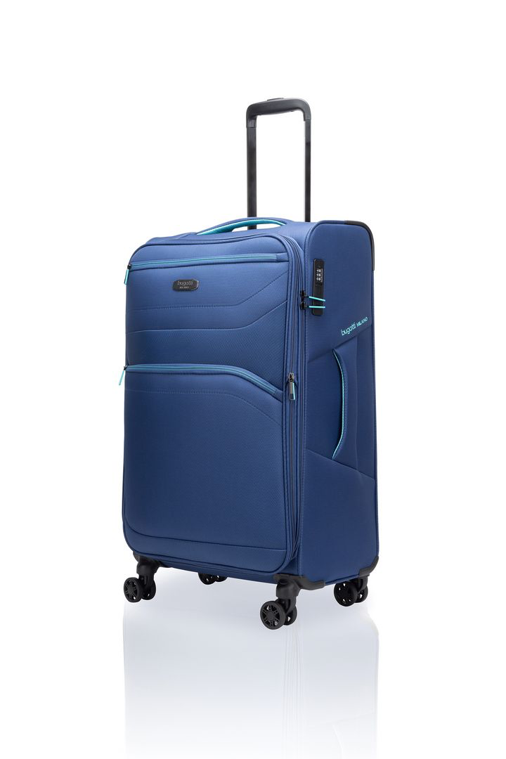 סט 3 מזוודות בד Bugatti Milano San Lorenzo