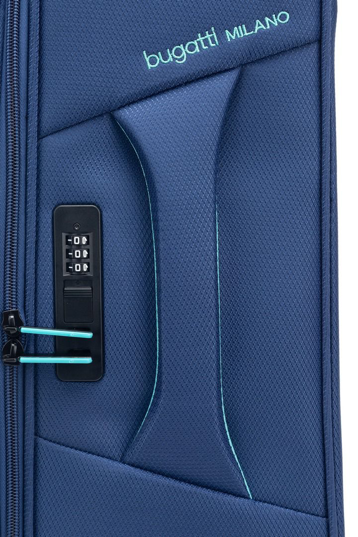 סט 3 מזוודות בד Bugatti Milano San Lorenzo