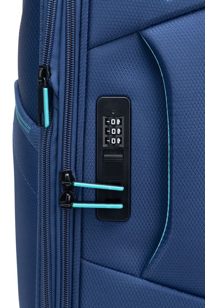 סט 3 מזוודות בד Bugatti Milano San Lorenzo