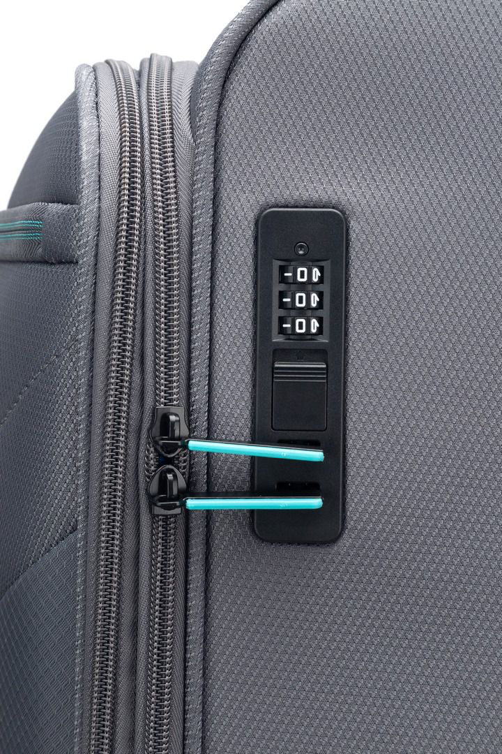 סט 3 מזוודות בד Bugatti Milano San Lorenzo