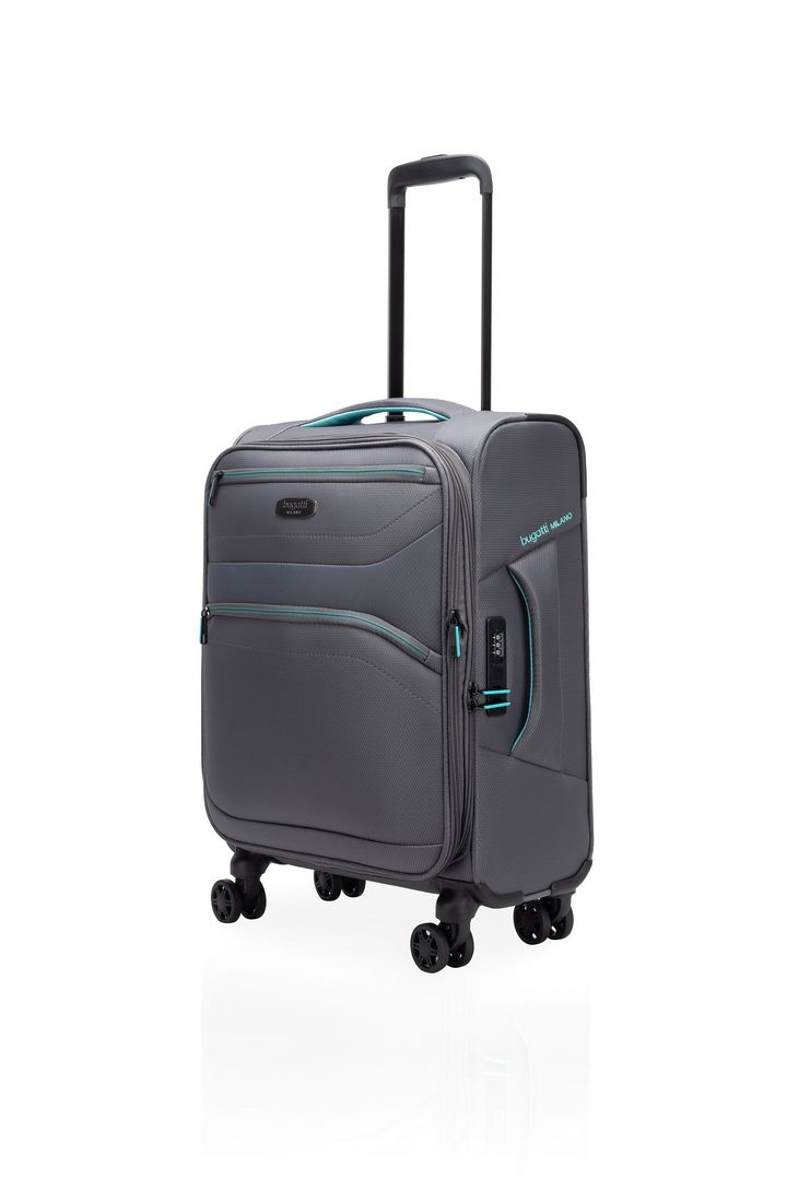 סט 3 מזוודות בד Bugatti Milano San Lorenzo