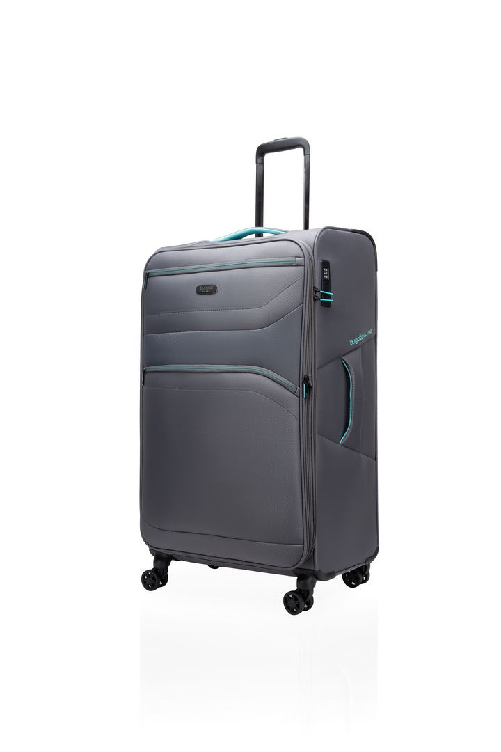 סט 3 מזוודות בד Bugatti Milano San Lorenzo