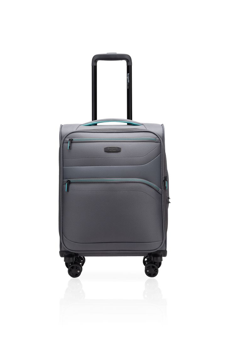 סט 3 מזוודות בד Bugatti Milano San Lorenzo