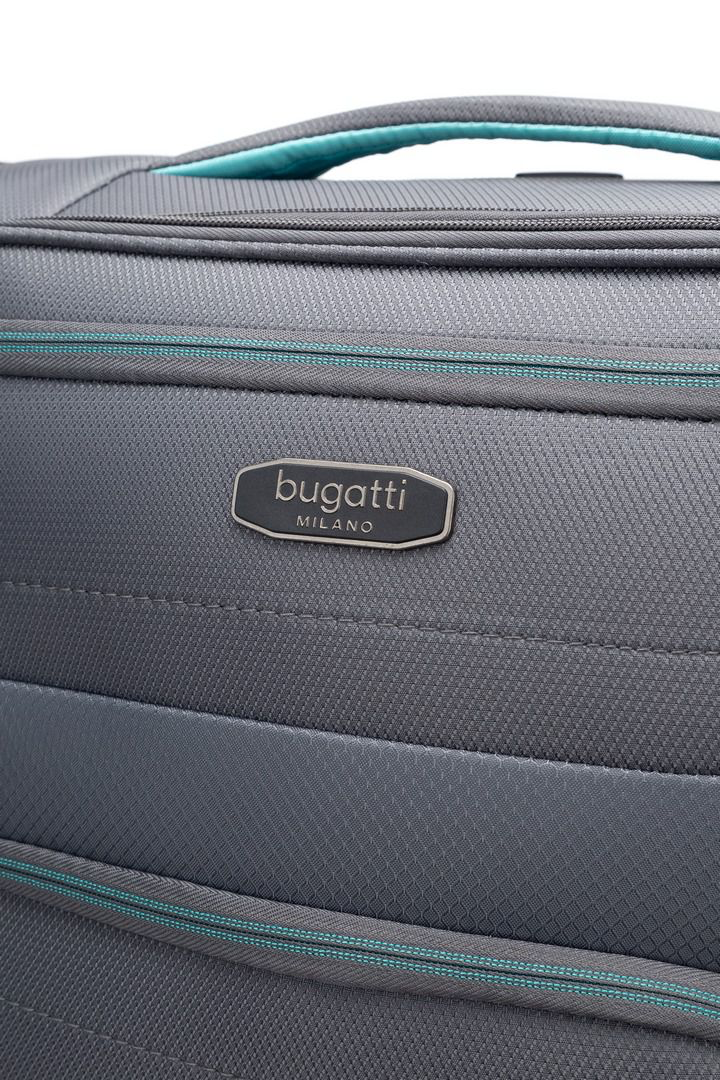 סט 3 מזוודות בד Bugatti Milano San Lorenzo