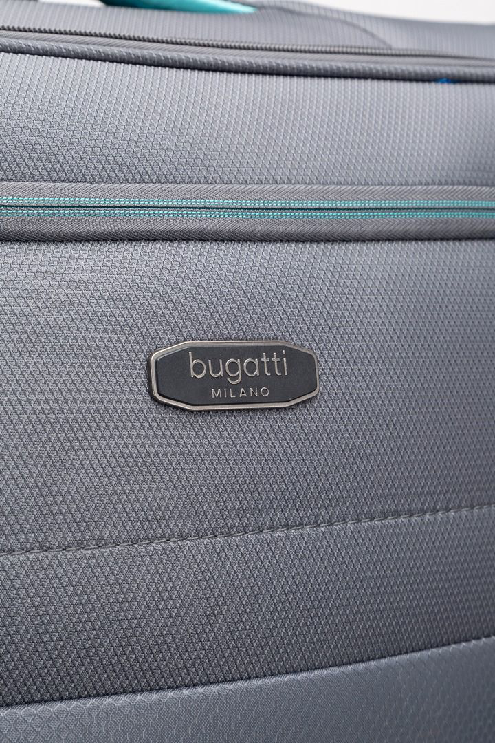 סט 3 מזוודות בד Bugatti Milano San Lorenzo