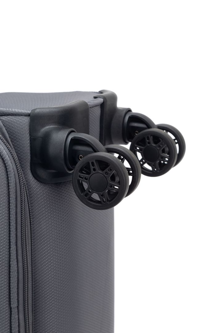 סט 3 מזוודות בד Bugatti Milano San Lorenzo