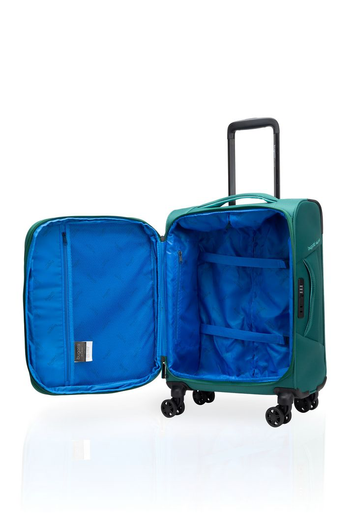 סט 3 מזוודות בד Bugatti Milano San Lorenzo