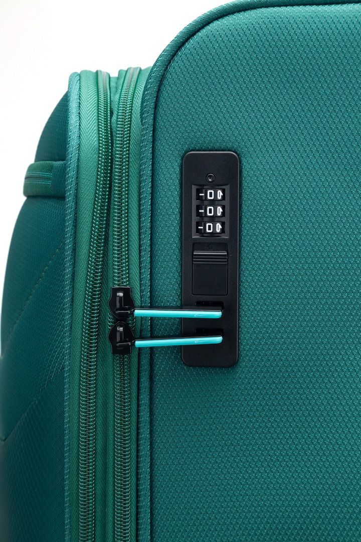 סט 3 מזוודות בד Bugatti Milano San Lorenzo