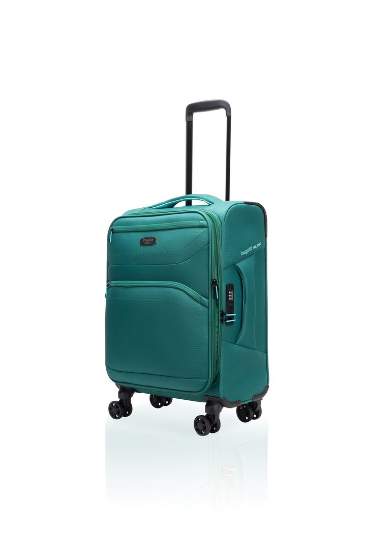 סט 3 מזוודות בד Bugatti Milano San Lorenzo