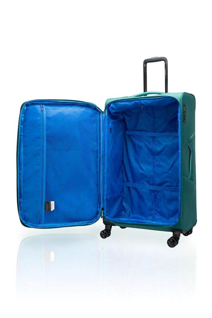 סט 3 מזוודות בד Bugatti Milano San Lorenzo