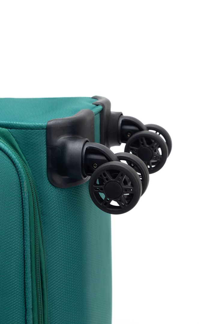 סט 3 מזוודות בד Bugatti Milano San Lorenzo