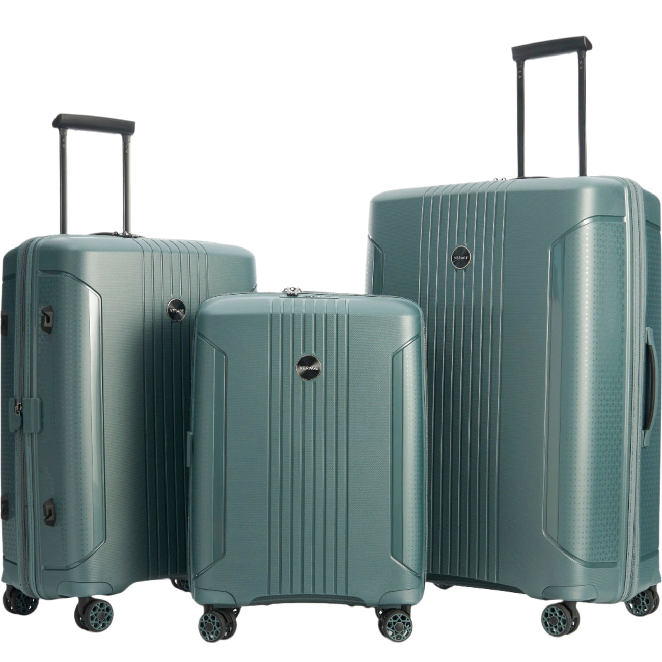 סט מזוודות קשיחות מעוצבות מסדרת הפרימיום EDINBURGH מבית היוקרה האנגלי VERAGE