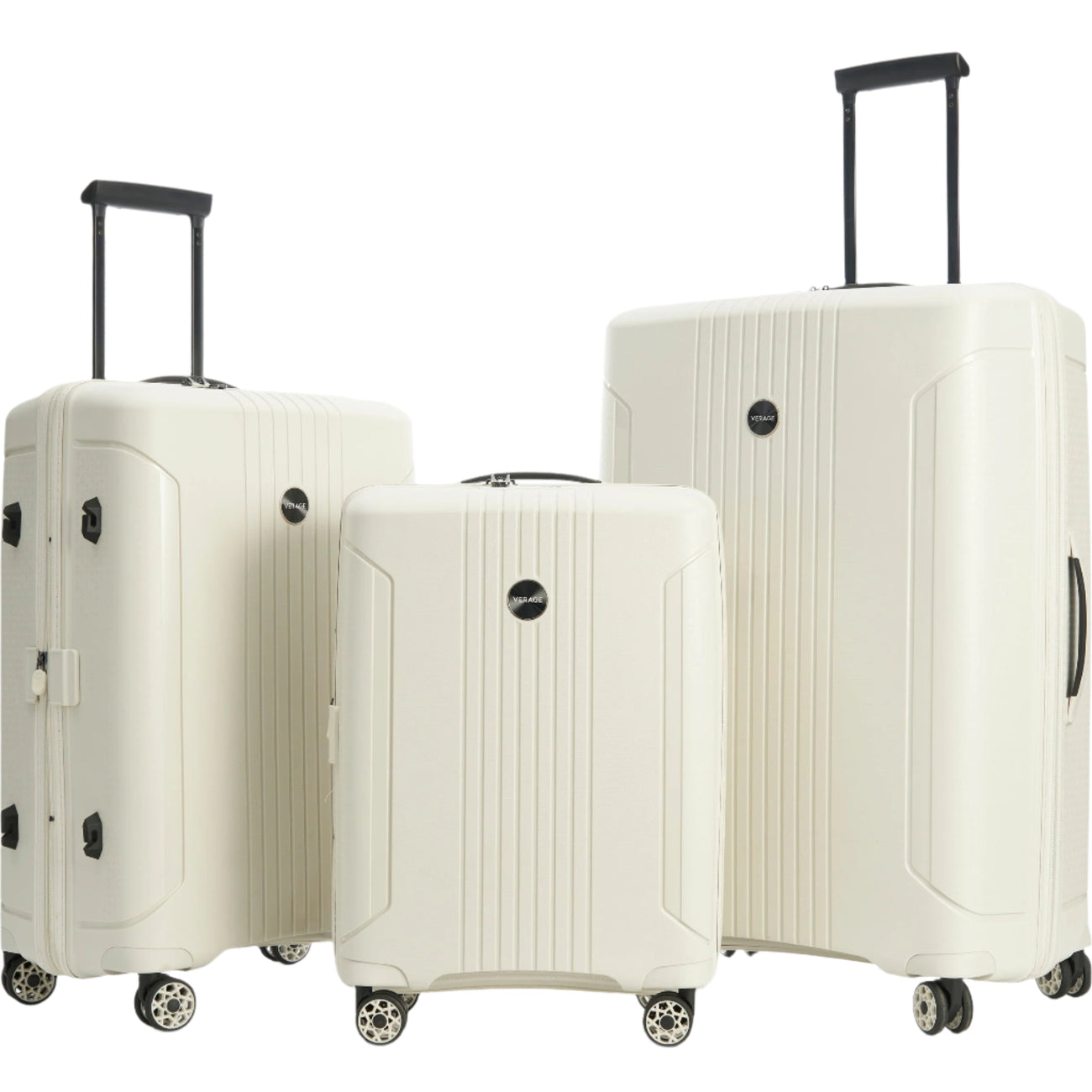 סט מזוודות קשיחות מעוצבות מסדרת הפרימיום EDINBURGH מבית היוקרה האנגלי VERAGE