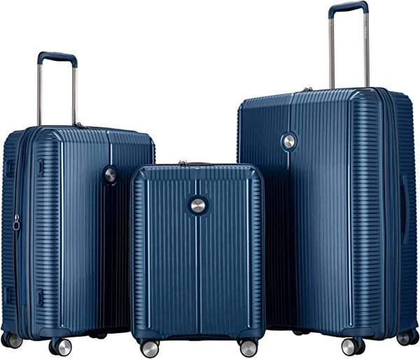 סט שלישיית מזוודות פרימיום קשיחות מהסדרה עטורת הפרסים מבית VERAGE דגם ROME