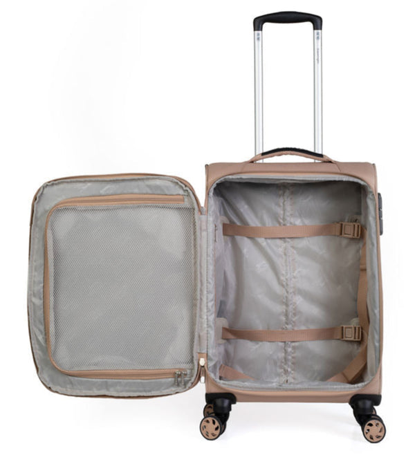 סט 3 מזוודות קלות משקל מבית מותג היוקרה SLAZENGER דגם C-LITE