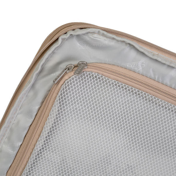 סט 3 מזוודות קלות משקל מבית מותג היוקרה SLAZENGER דגם C-LITE