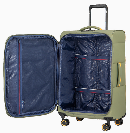 סט 3 מזוודות בד סופר-לייט קלות במיוחד דגם CAMBRIDGE מבית היוקרה VERAGE אנגליה