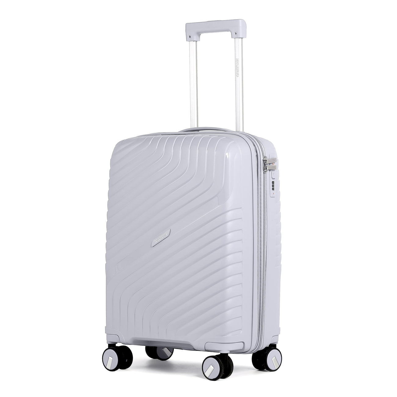 סט 3 מזוודות קשיחות בלתי שבירות PP דגם STAMFORD מבית המותג היוקרתי POLO CLUB