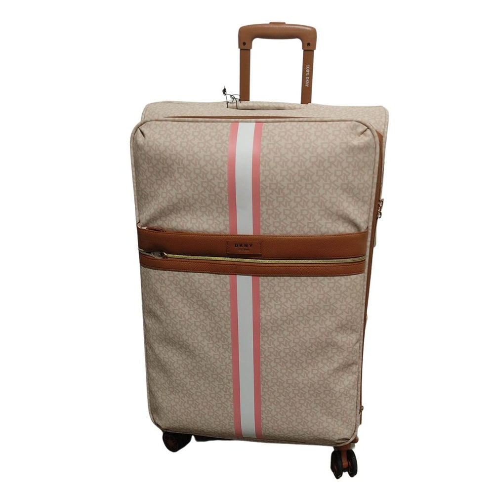 סט מזוודות בד מעוצבות ואופנתית מבית DONNA KARAN DKNY דגם SIGNATURE