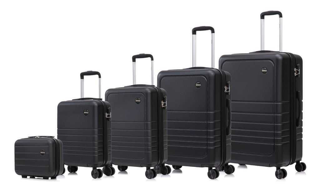 סט מזוודות קשיחות 5 חלקים דגם HORIZON מבית המותג GIPRO JAPAN