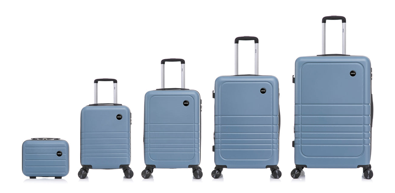 סט מזוודות קשיחות 5 חלקים דגם HORIZON מבית המותג GIPRO JAPAN