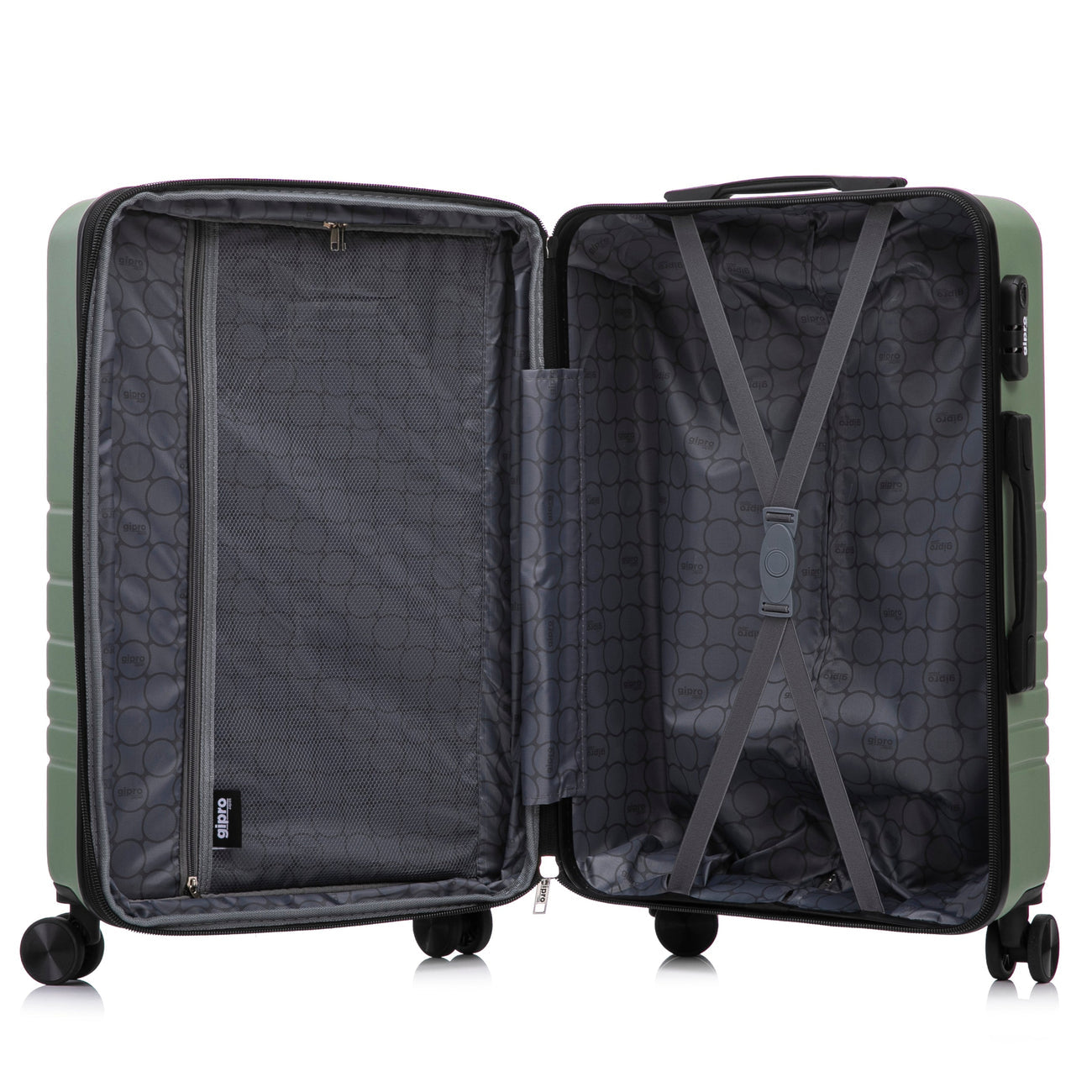 סט מזוודות קשיחות 5 חלקים דגם HORIZON מבית המותג GIPRO JAPAN